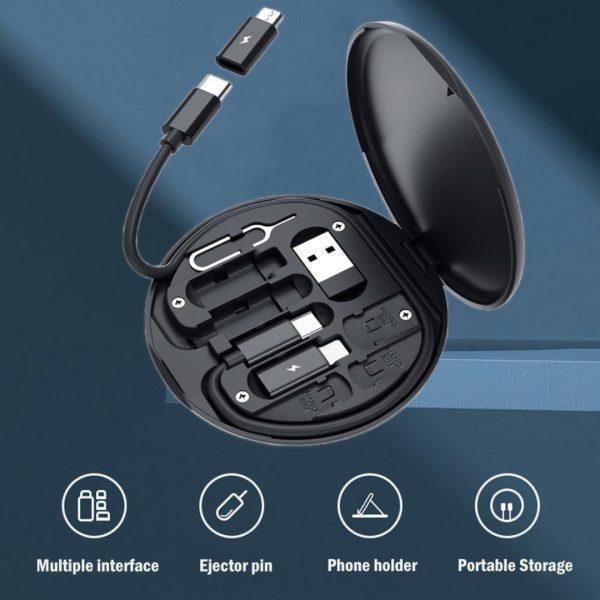 Usb Hub + Charging Cables
