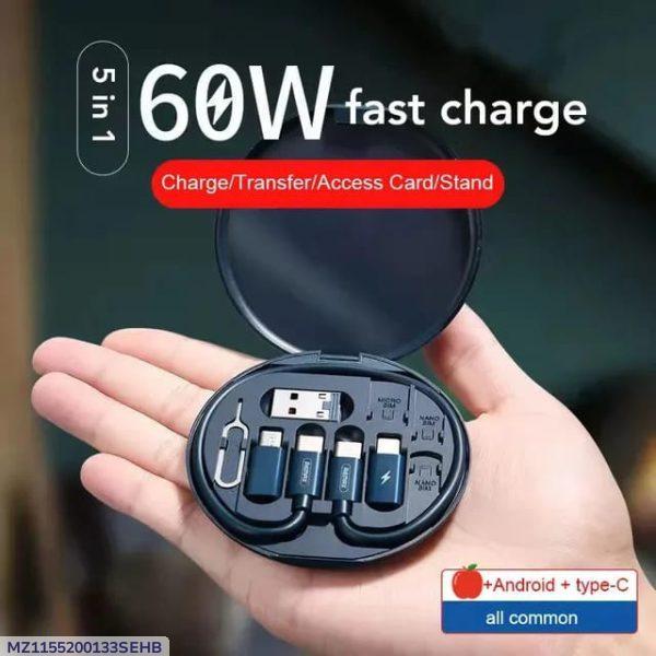 Usb Hub + Charging Cables