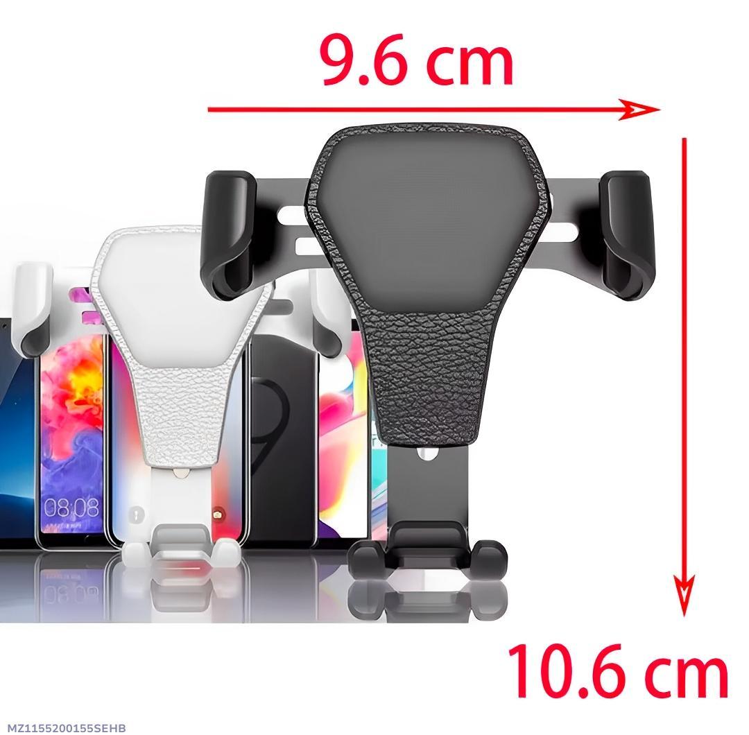 Universal Gravity Car Air Vent Phone Holder - Durable Plastic Body