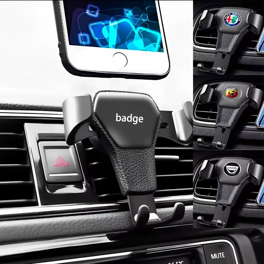 Universal Gravity Car Air Vent Phone Holder - Durable Plastic Body