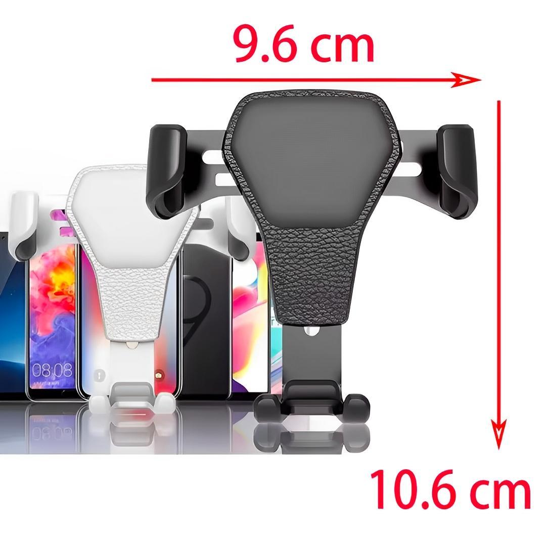 Universal Gravity Car Air Vent Phone Holder - Durable Plastic Body