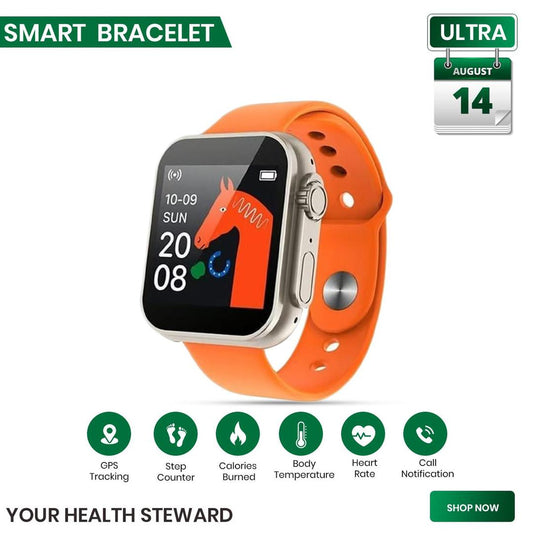 Smart Wristband for Health and Fitness Tracking - 1 Pcs