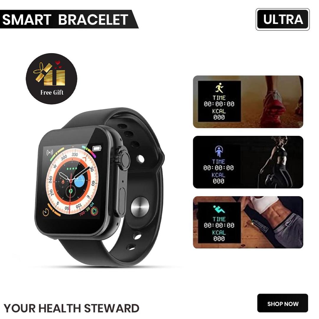 Smart Wristband for Health and Fitness Tracking - 1 Pcs