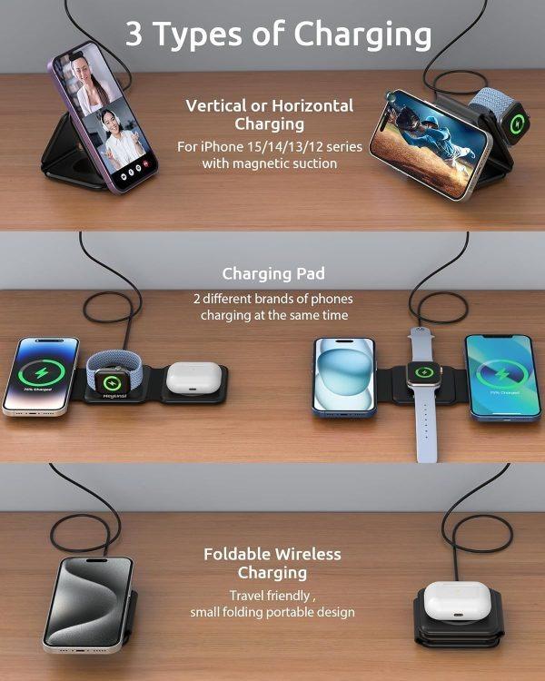 Charging Station 3 in 1
